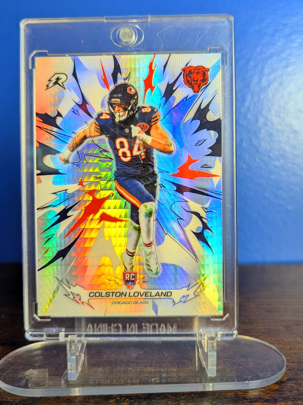 Topps Resurgence 2025 Colston Loveland Chicago Bears Rookie #116 Hyper Refractor